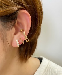 【Kodemari】pearl cuff set イヤリング