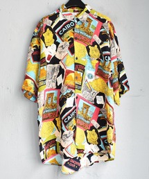 VINTAGE（ヴィンテージ）の「【ヴィンテージ古着】TRIBES ホテル柄 ハワイアンシャツ（シャツ/ブラウス・メンズ）」