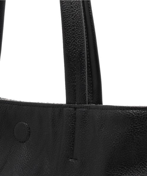 AZUL by moussy（アズールバイマウジー）の「ツイードリバーシブル縦型トートBAG（ショルダーバッグ・メンズ・グレー・FREE）」の10枚目の写真