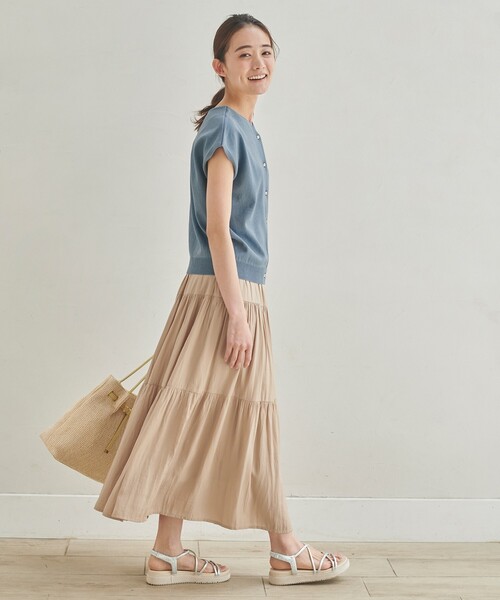 grove（グローブ）の「◆タックベルトコンビトート（トートバッグ・レディース・ホワイト系6/サックスブルー系7/ブラック/ライトグレー/イエロー系その他5・00）」の9枚目の写真