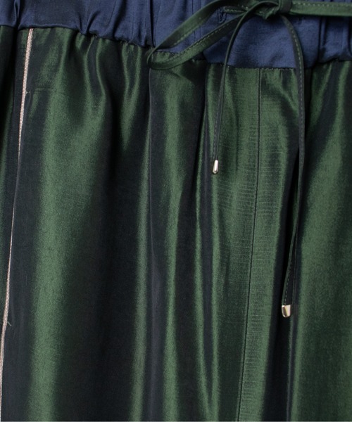 Fantastic Days(ファンタスティックデイズ)の「【 FANTASTICDAYS / ファンタスティックデイズ 】 トリアセテート サイドラインパンツ(その他パンツ・レディース・ベージュ/グリーン・40/36/38)」の11枚目の写真