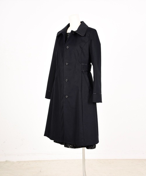 Dear Princess（ディアプリンセス）の「トリプルピーチ　コート（ステンカラーコート・レディース・ベージュ/ネイビー・SMALL/MEDIUM）」の18枚目の写真