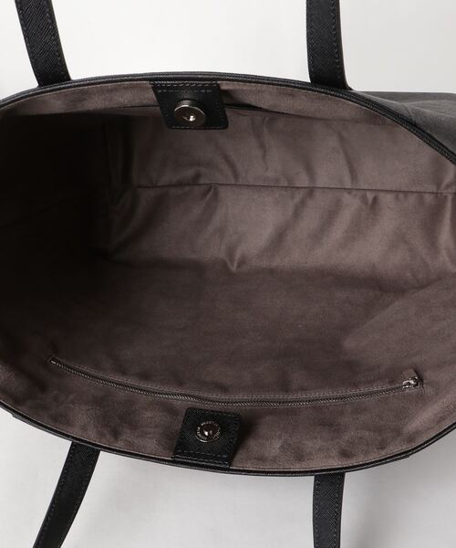PELLE MORBIDA(ペッレモルビダ)の「CAPITANO(キャピターノ)ナイロン×レザー トートバッグ-CA113(トートバッグ・メンズ・ブラック/チャコールグレー/ネイビー/ダークブラウン・FREE)」の22枚目の写真