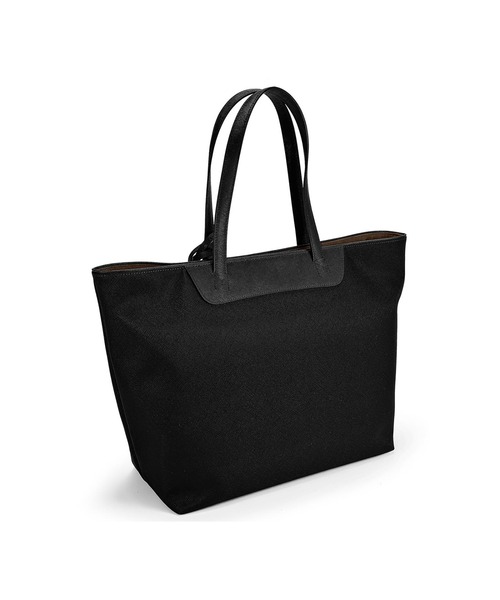 PELLE MORBIDA(ペッレモルビダ)の「CAPITANO(キャピターノ)ナイロン×レザー トートバッグ-CA113(トートバッグ・メンズ・ブラック/チャコールグレー/ネイビー/ダークブラウン・FREE)」の8枚目の写真
