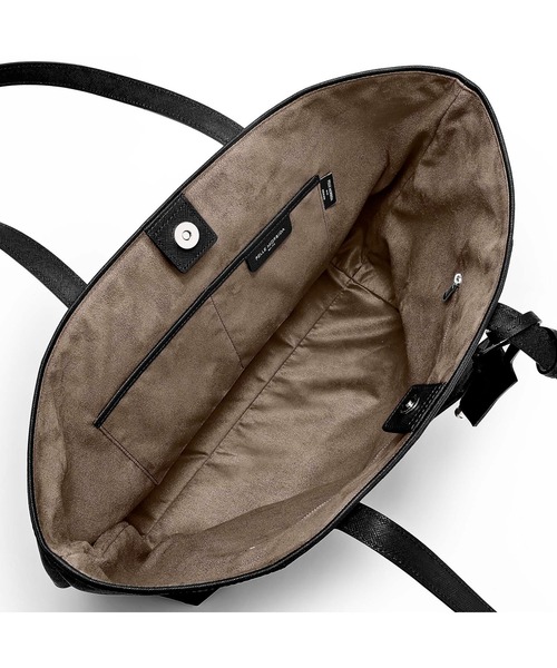 PELLE MORBIDA(ペッレモルビダ)の「CAPITANO(キャピターノ)ナイロン×レザー トートバッグ-CA113(トートバッグ・メンズ・ブラック/チャコールグレー/ネイビー/ダークブラウン・FREE)」の10枚目の写真