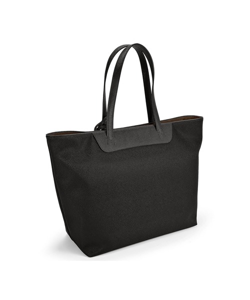 PELLE MORBIDA(ペッレモルビダ)の「CAPITANO(キャピターノ)ナイロン×レザー トートバッグ-CA113(トートバッグ・メンズ・ブラック/チャコールグレー/ネイビー/ダークブラウン・FREE)」の11枚目の写真