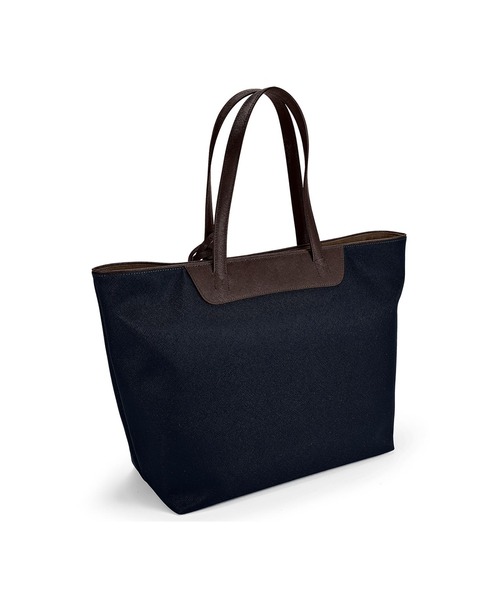 PELLE MORBIDA(ペッレモルビダ)の「CAPITANO(キャピターノ)ナイロン×レザー トートバッグ-CA113(トートバッグ・メンズ・ブラック/チャコールグレー/ネイビー/ダークブラウン・FREE)」の14枚目の写真