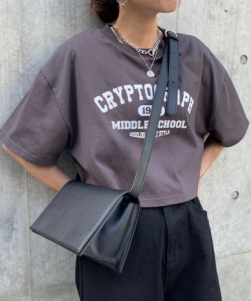 RASVOA（ラスボア）の「フェイクレザーグレースショルダーＢＡＧ（ショルダーバッグ・レディース・ブラック/オフホワイト・FREE）」の22枚目の写真