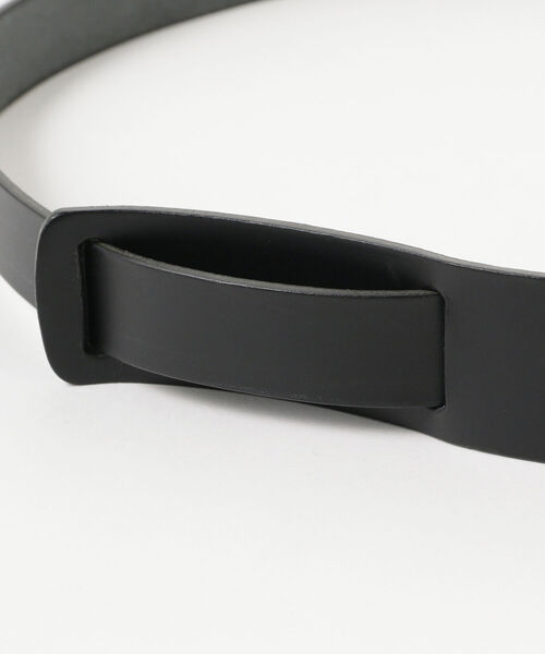 BEAMS LIGHTS（ビームスライツ）の「ART-BROWN / スライド ベルト（ベルト・レディース・ブラック/グレー・ONE SIZE）」の8枚目の写真