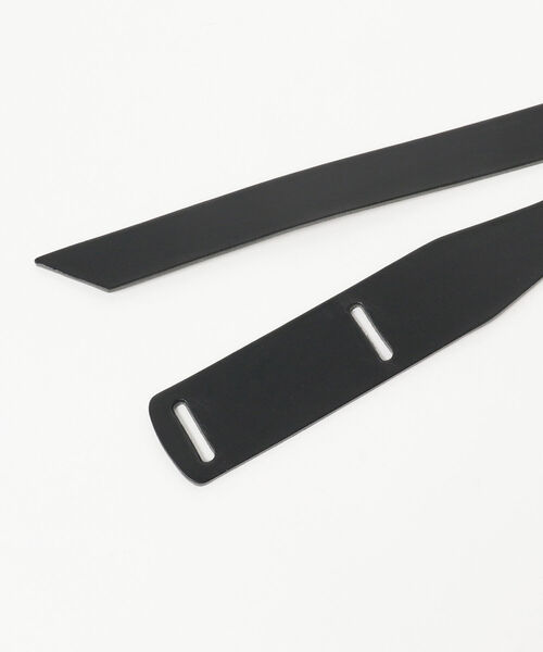 BEAMS LIGHTS（ビームスライツ）の「ART-BROWN / スライド ベルト（ベルト・レディース・ブラック/グレー・ONE SIZE）」の9枚目の写真