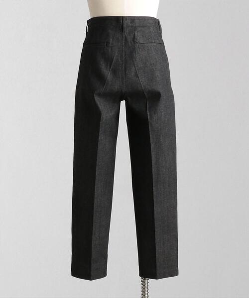 LOEFF（ロエフ）の「＜LOEFF（ロエフ）＞ 13oz タック デニムパンツ RIGID MEN'S（デニムパンツ・メンズ・ブラック/ネイビー・2/1/0）」の4枚目の写真