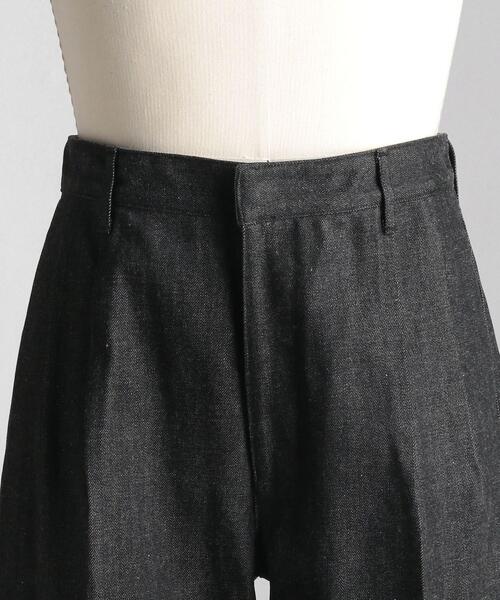 LOEFF（ロエフ）の「＜LOEFF（ロエフ）＞ 13oz タック デニムパンツ RIGID MEN'S（デニムパンツ・メンズ・ブラック/ネイビー・2/1/0）」の5枚目の写真