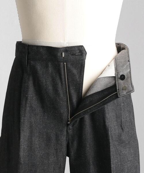 LOEFF（ロエフ）の「＜LOEFF（ロエフ）＞ 13oz タック デニムパンツ RIGID MEN'S（デニムパンツ・メンズ・ブラック/ネイビー・2/1/0）」の6枚目の写真