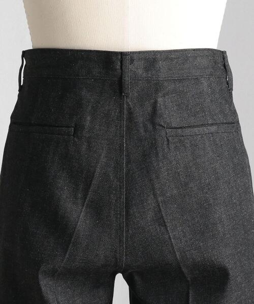 LOEFF（ロエフ）の「＜LOEFF（ロエフ）＞ 13oz タック デニムパンツ RIGID MEN'S（デニムパンツ・メンズ・ブラック/ネイビー・2/1/0）」の8枚目の写真