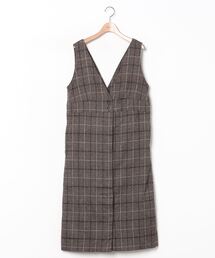 セール ブランド古着 Simplicite シンプリシテェのワンピース ドレス ブラウン 茶色系 ウール ニット 古着通販 Zozoused