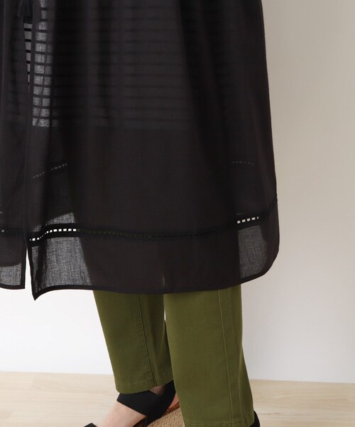 SHOO・LA・RUE（シューラルー）の「◆【INDIA】レースガウンワンピース（ワンピース・レディース・ナチュラル/キャメル/ブラック・00）」の11枚目の写真