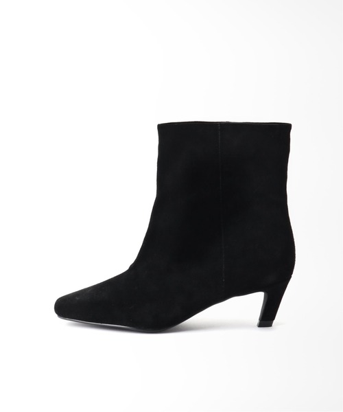 SOL SANA（ソルサナ）の「【SOL SANA/ソル サナ】スウェードショートブーティー◆（ブーツ・レディース・ブラック・38/36/37）」の3枚目の写真