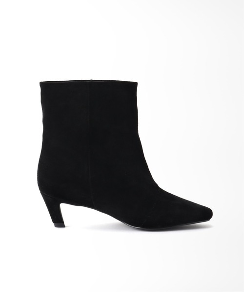 SOL SANA（ソルサナ）の「【SOL SANA/ソル サナ】スウェードショートブーティー◆（ブーツ・レディース・ブラック・38/36/37）」の5枚目の写真