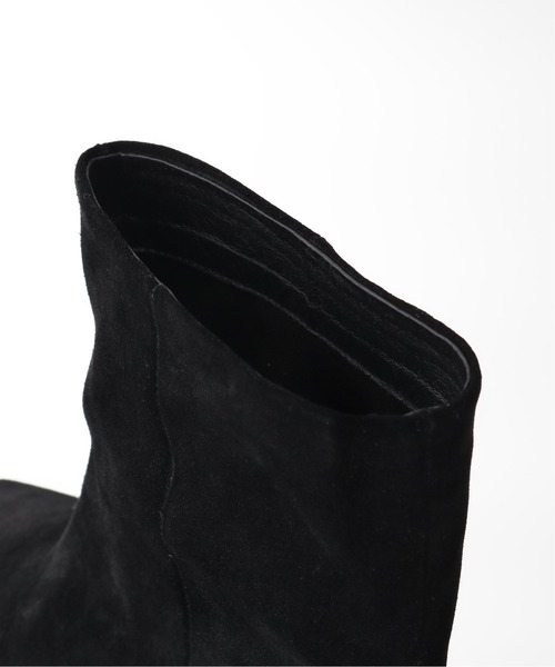 SOL SANA（ソルサナ）の「【SOL SANA/ソル サナ】スウェードショートブーティー◆（ブーツ・レディース・ブラック・38/36/37）」の9枚目の写真
