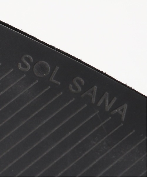 SOL SANA（ソルサナ）の「【SOL SANA/ソル サナ】スウェードショートブーティー◆（ブーツ・レディース・ブラック・38/36/37）」の10枚目の写真