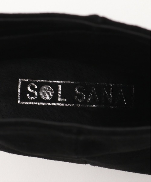 SOL SANA（ソルサナ）の「【SOL SANA/ソル サナ】スウェードショートブーティー◆（ブーツ・レディース・ブラック・38/36/37）」の11枚目の写真