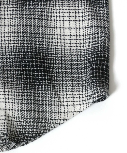 Levi's（リーバイス）の「Levi's/リーバイス  フラップポケットウエスタン ネルチェックシャツ（シャツ/ブラウス・メンズ・グレー/ブラック/レッド・L/XL）」の21枚目の写真