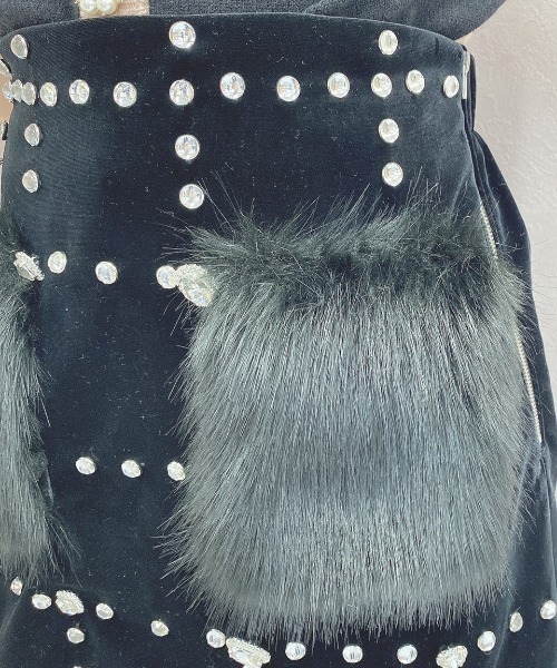 Swankiss（スワンキス）の「TS fur bijous S/K（スカート・レディース・ベージュ/ブルー/ブラック・FREE）」の10枚目の写真