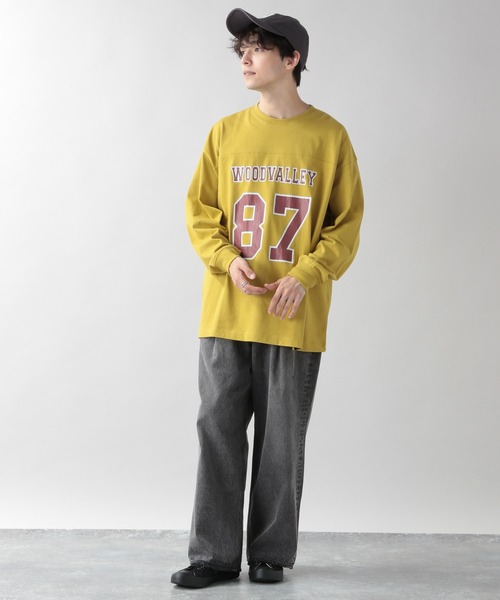 RAGEBLUE(レイジブルー)の「<USAコットン使用>デニムワイドパンツ/956171(デニムパンツ・メンズ・その他19/ブルー・LARGE/MEDIUM)」の3枚目の写真