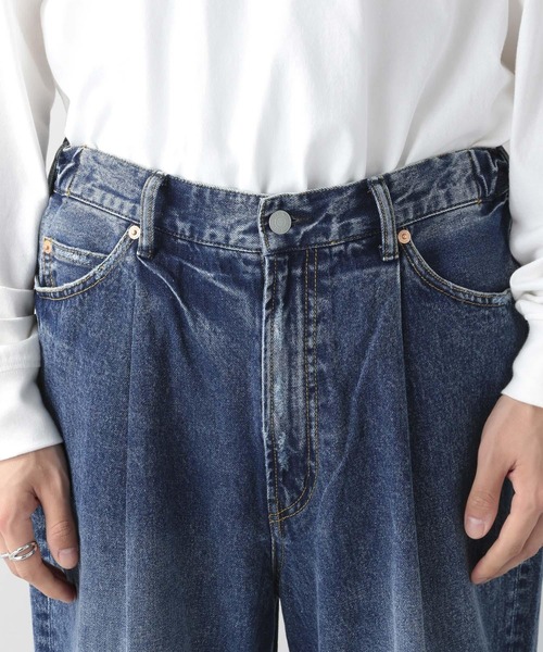 RAGEBLUE(レイジブルー)の「<USAコットン使用>デニムワイドパンツ/956171(デニムパンツ・メンズ・その他19/ブルー・LARGE/MEDIUM)」の16枚目の写真