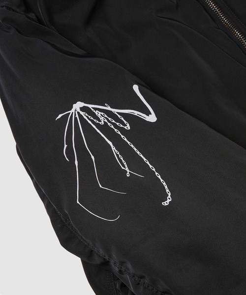 RAF SIMONS（ラフシモンズ）の「Gothic bomber jacket（ブルゾン・メンズ・ブラック・46/48）」の3枚目の写真