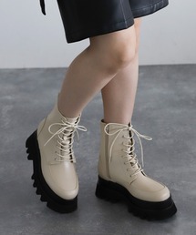 HARE | ボリュームソールコンバットブーツ(HARE)(ブーツ)