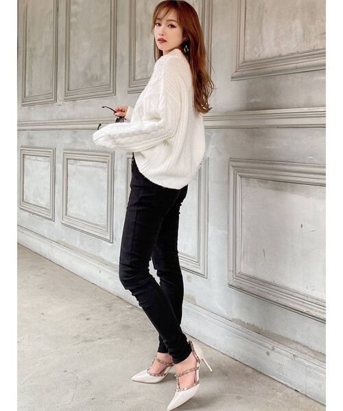 RESEXXY(リゼクシー)の「カラースキニーパンツ(その他パンツ・レディース・ブラック/オレンジ/その他1・FREE)」の7枚目の写真