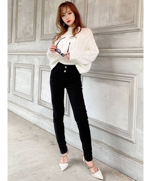 RESEXXY(リゼクシー)の「カラースキニーパンツ(その他パンツ・レディース・ブラック/オレンジ/その他1・FREE)」の8枚目の写真