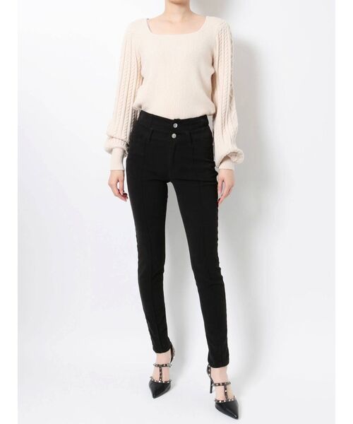 RESEXXY(リゼクシー)の「カラースキニーパンツ(その他パンツ・レディース・ブラック/オレンジ/その他1・FREE)」の19枚目の写真