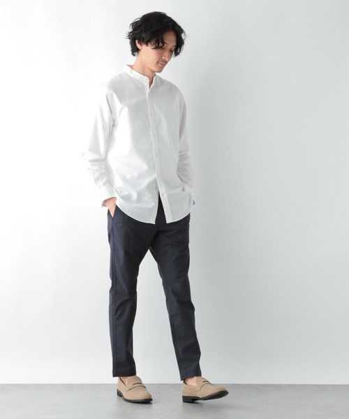 GLOBAL WORK(グローバルワーク)の「STYLE UP CHINO(スタイルアップチノパンツ)/953972(チノパンツ・メンズ・ブラック/ベージュ/ネイビー/グレー/チャコールグレー/カーキ/ベージュ系1/ネイビー系1・SMALL/MEDIUM/LARGE/X-LARGE)」の17枚目の写真