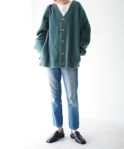 AmiAmi（アミアミ）の「スクエアトゥコインローファー（ローファー・レディース・ブラック系その他/ブラック/ブラウン/グレイッシュベージュ/アイボリー・L/LL/M/S/SS）」の7枚目の写真