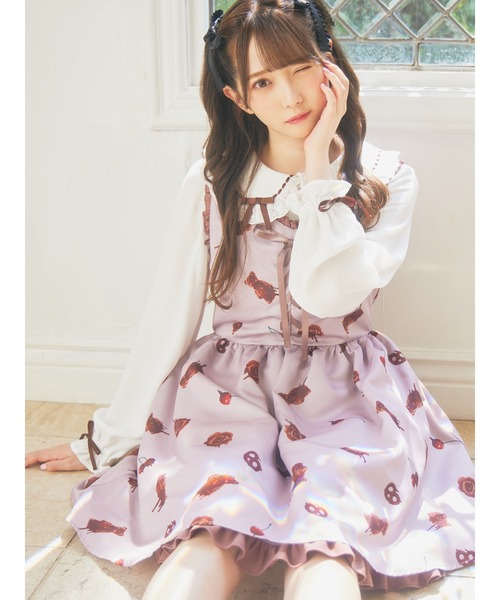Ank Rouge（アンクルージュ）の「MELTCHOCOLATEJSK（ジャンパー