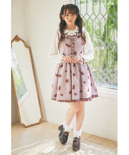 Ank Rouge（アンクルージュ）の「MELTCHOCOLATEJSK（ジャンパー