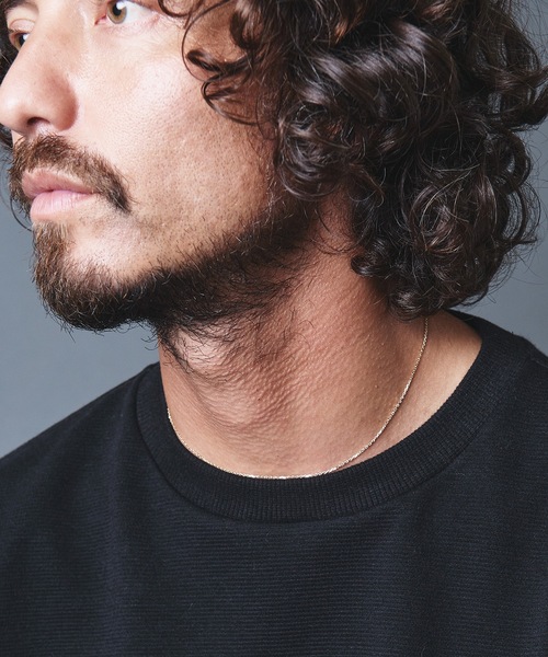 Magine(マージン)の「K18 GOLD CUT AZUKI CHAIN NECKLACE (S) 40cm 18金 カットアズキ チェーン ネックレス(細)(ネックレス・メンズ・ゴールド・FREE)」の7枚目の写真