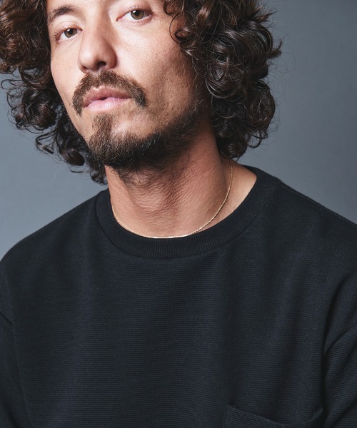 Magine(マージン)の「K18 GOLD CUT AZUKI CHAIN NECKLACE (S) 40cm 18金 カットアズキ チェーン ネックレス(細)(ネックレス・メンズ・ゴールド・FREE)」の3枚目の写真