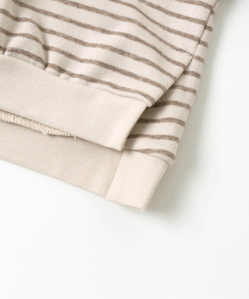 apres les cours（アプレレクール）の「/ゆったりスリットトレーナー（スウェット・キッズ・ピンク/チャコール/オフホワイト/ベージュ/ブラウン/その他2/ミント/パープル/アイボリー・140/130/100/90/110/80/120）」の14枚目の写真