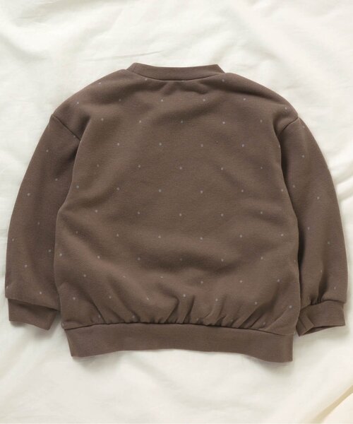 apres les cours（アプレレクール）の「/ゆったりスリットトレーナー（スウェット・キッズ・ピンク/チャコール/オフホワイト/ベージュ/ブラウン/その他2/ミント/パープル/アイボリー・140/130/100/90/110/80/120）」の17枚目の写真