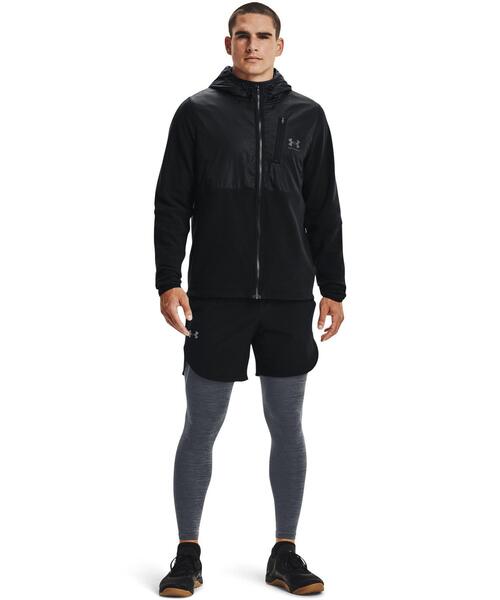 UNDER ARMOUR(アンダーアーマー)の「UAコールドギア インフラレッド フルジップ フーディー(トレーニング/メンズ)(スウェット・メンズ・ダークグレー/ブラック・M/S/XL/L/3XL/XXL)」の2枚目の写真
