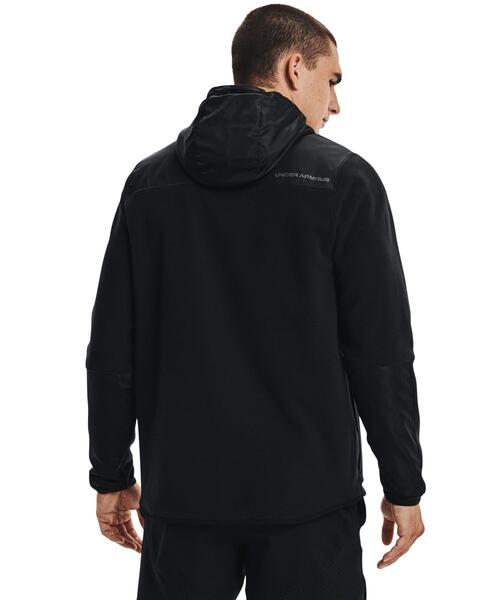 UNDER ARMOUR(アンダーアーマー)の「UAコールドギア インフラレッド フルジップ フーディー(トレーニング/メンズ)(スウェット・メンズ・ダークグレー/ブラック・M/S/XL/L/3XL/XXL)」の4枚目の写真