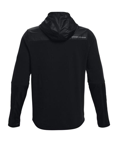 UNDER ARMOUR(アンダーアーマー)の「UAコールドギア インフラレッド フルジップ フーディー(トレーニング/メンズ)(スウェット・メンズ・ダークグレー/ブラック・M/S/XL/L/3XL/XXL)」の6枚目の写真