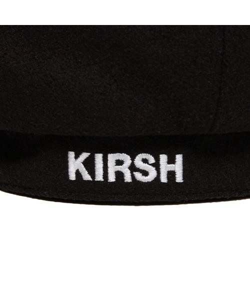 KIRSH（キルシー）の「A'GEM/9 × .kom『KIRSH/キルシー』STANDARD LOGO WOOL BERET KA /スタンダード ロゴ ウール ベレー帽（ハンチング/ベレー帽・レディース・ブラック・FREE）」の7枚目の写真