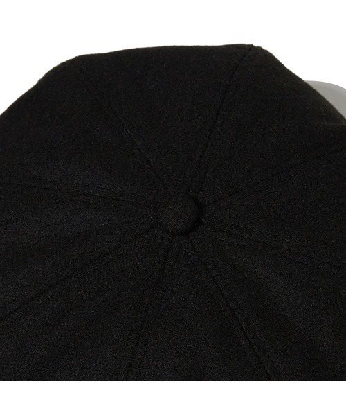 KIRSH（キルシー）の「A'GEM/9 × .kom『KIRSH/キルシー』STANDARD LOGO WOOL BERET KA /スタンダード ロゴ ウール ベレー帽（ハンチング/ベレー帽・レディース・ブラック・FREE）」の6枚目の写真