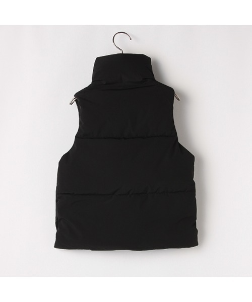b・ROOM（ビールーム）の「めちゃ軽パフベスト（ベスト・キッズ・ブラック/グリーン/アイボリー/プラム・110cm/100cm/120cm/130cm/90cm）」の8枚目の写真