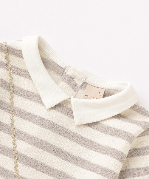 b・ROOM（ビールーム）の「めちゃ軽パフベスト（ベスト・キッズ・ブラック/グリーン/アイボリー/プラム・110cm/100cm/120cm/130cm/90cm）」の13枚目の写真