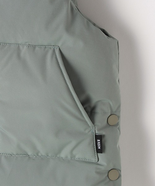 b・ROOM（ビールーム）の「めちゃ軽パフベスト（ベスト・キッズ・ブラック/グリーン/アイボリー/プラム・110cm/100cm/120cm/130cm/90cm）」の18枚目の写真